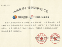 中國優(yōu)秀行業(yè)網(wǎng)站扶持工程